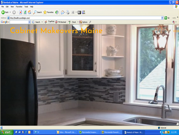 Cabinet Makeover Maine