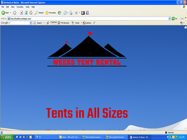 Weeks Tent Rental