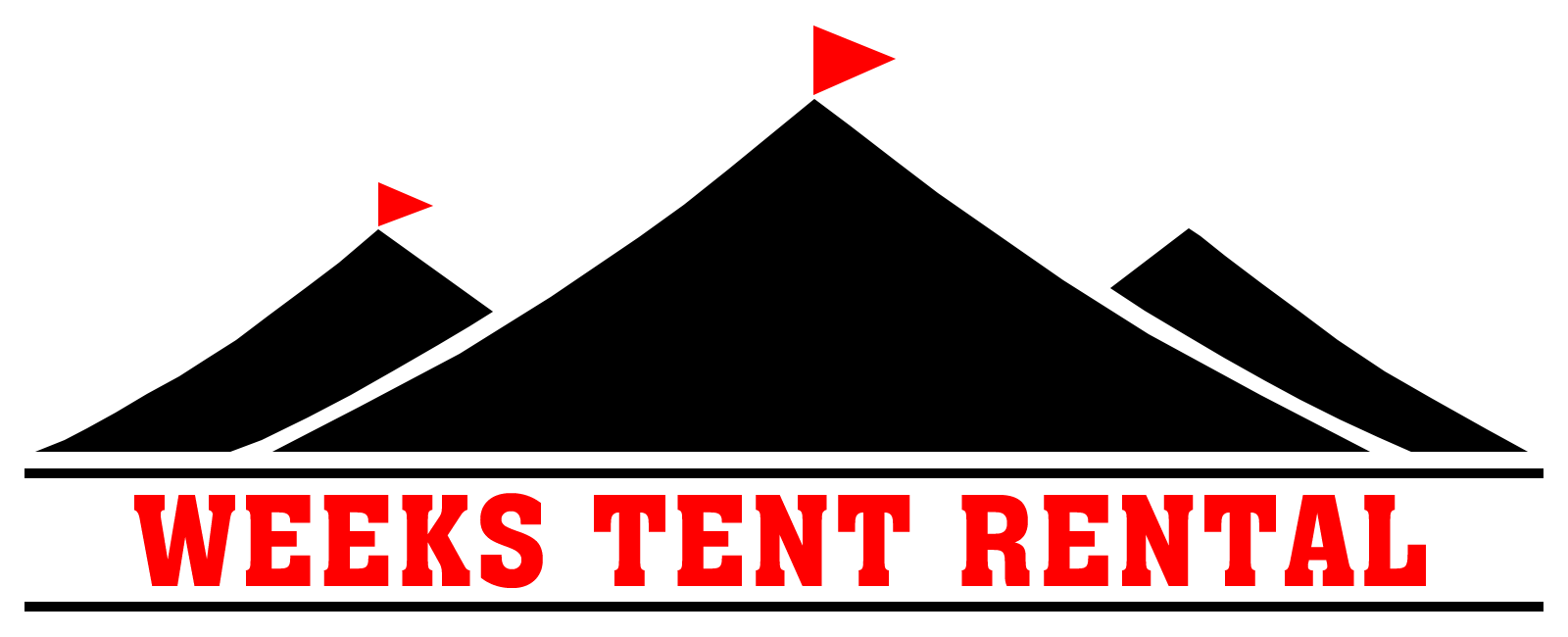 Weeks tent Rental Logo