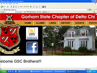 GSC Delta Chi Website