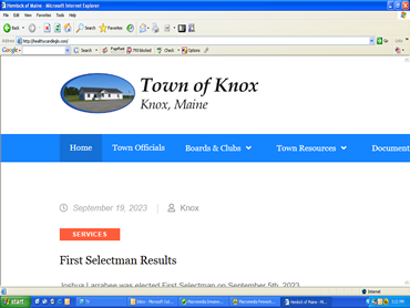 Town of Knox
