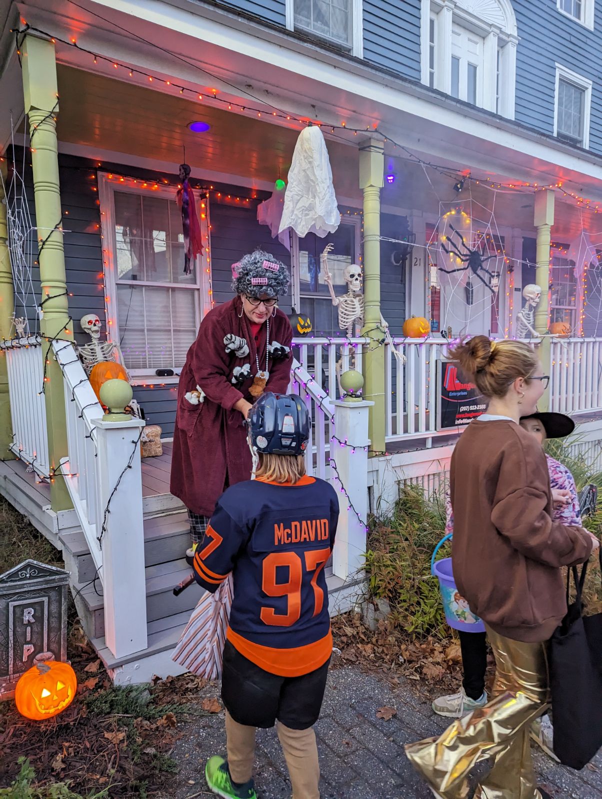 Langer Enterprises LLC, Richmond Maine, Halloween 2023
