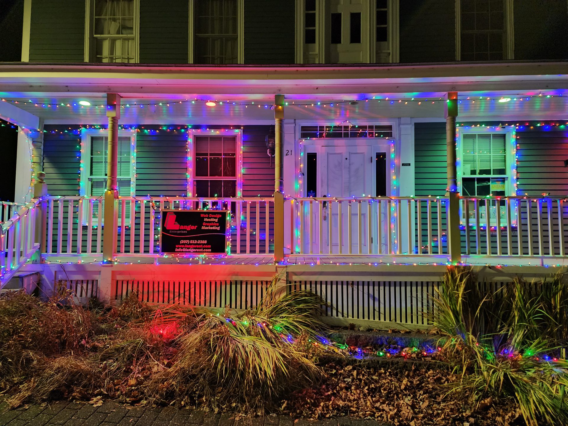 Langer Enterprises LLC, Richmond Maine, Christmas 2023