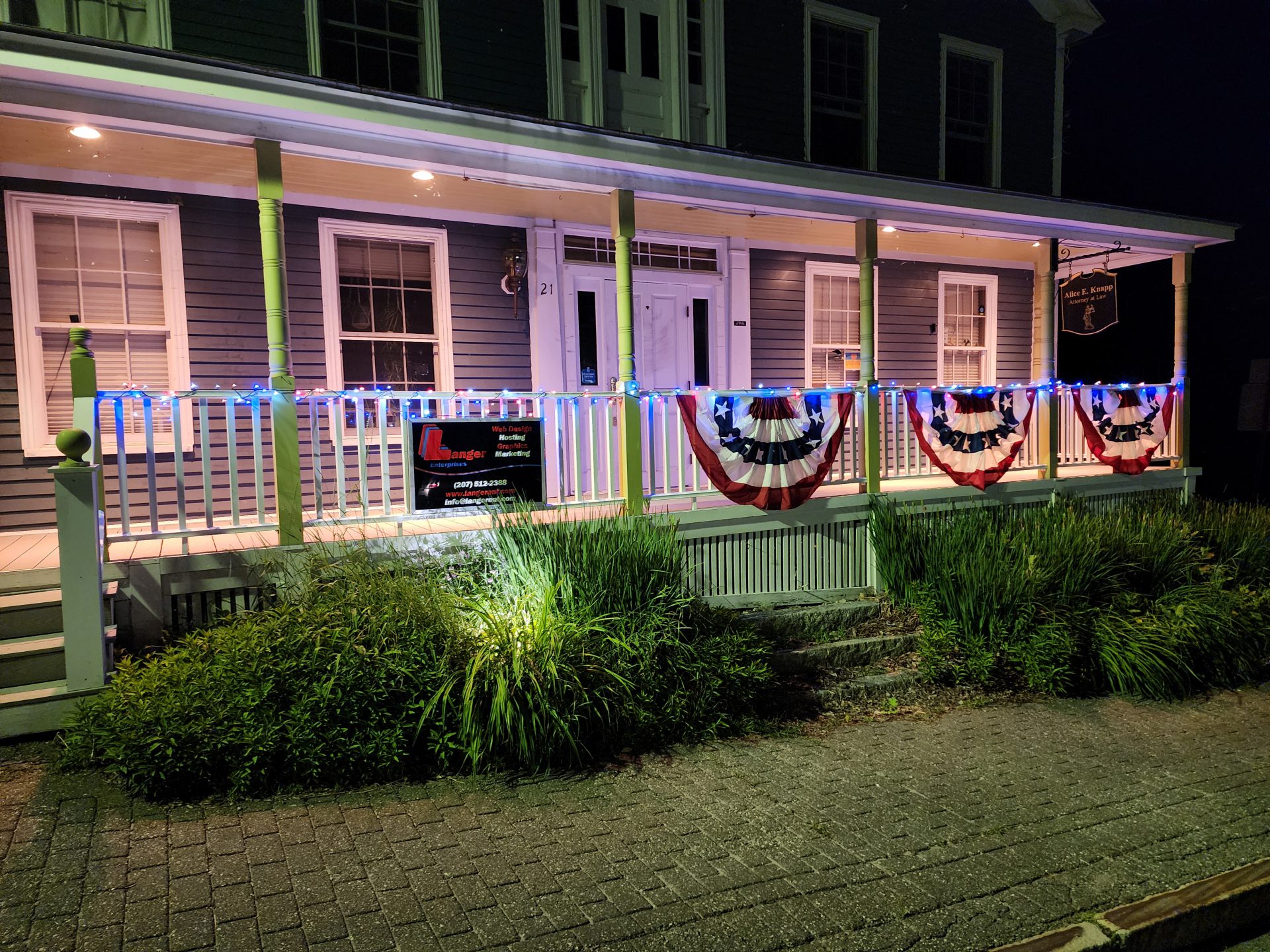 Langer Enterprises LLC, Richmond Maine, 4th of July