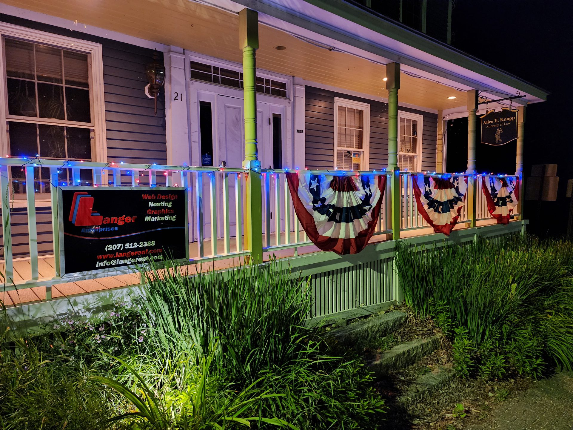 Langer Enterprises LLC, Richmond Maine, 4th of July