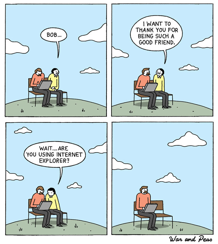 Windows Explorer Cartoon