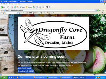 Dragonfly Cove Farm Dresden Maine