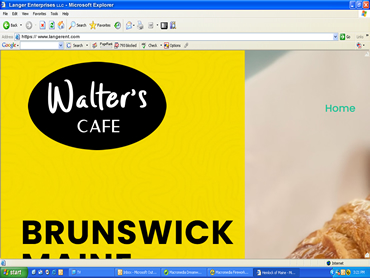 Walters Cafe Brunswick Maine